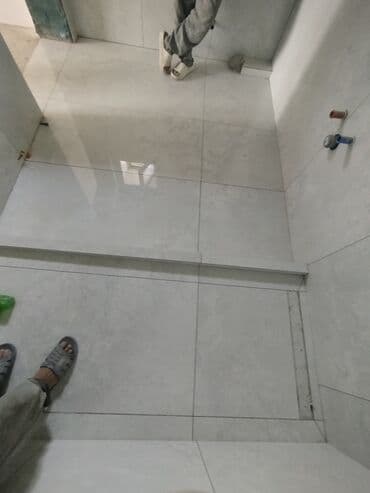 сдам частный дом без хозяина в бишкеке: Подготовка стен для укладки, Подготовка стен для грунтовки, Резка плитки | Керамическая плитка, Керамогранитая плитка, Мозаичная плитка | Вертикальная укладка, Диагональная укладка, Горизонтальная укладка Больше 6 лет опыта — 5