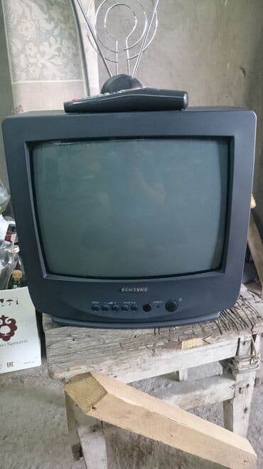 ресивер для телевизора бишкек: Продаю тв SAMSUNG 14" Оригинал. Корея! Компактный размер! диагональ — 1