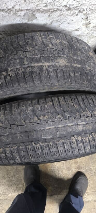 шины на 17 зимние: Шины 255 / 60 / R 17, Зима, Б/у, Комплект, Внедорожные (АТ/МТ), Корея, Hankook — 5