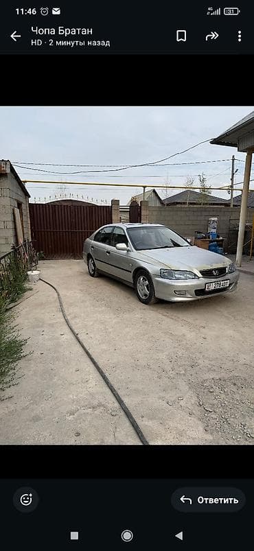 аккорд 7: Honda Accord: 2002 г., 2 л, Автомат, Бензин, Седан — 2