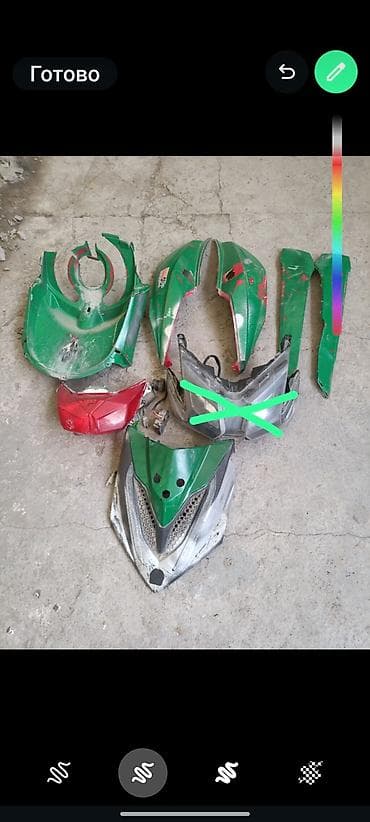 датчик пневмы: Самурай.Пластик под покраску,, бак с датчиком.карман есть отдельно с — 2