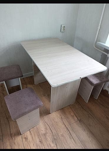 table study: Кухонный стол и стул, Самовывоз — 2