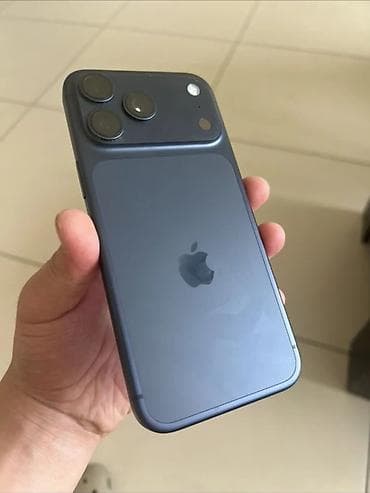 IPhone 17 Pro Max, 256 ГБ, Синий, Коробка, 100 %