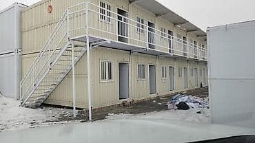 Для кафе, ресторанов: Модульный контейнерный дом/блок-бокс Размеры: - длина 6000 мм - — 2