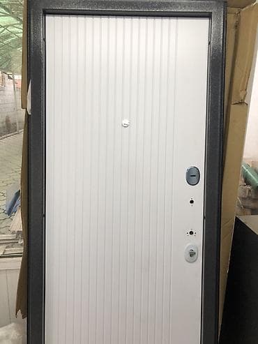 метал черный: Двери для домов и квартир, Металлическая, Российская, цвет - Серый — 1