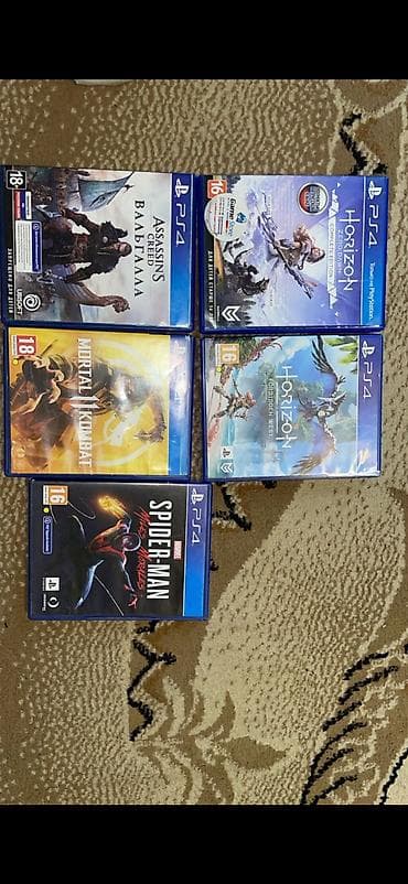 Коллекция игр для PS4 (диски в коробках): - Assassin’s Creed Valhalla — 1