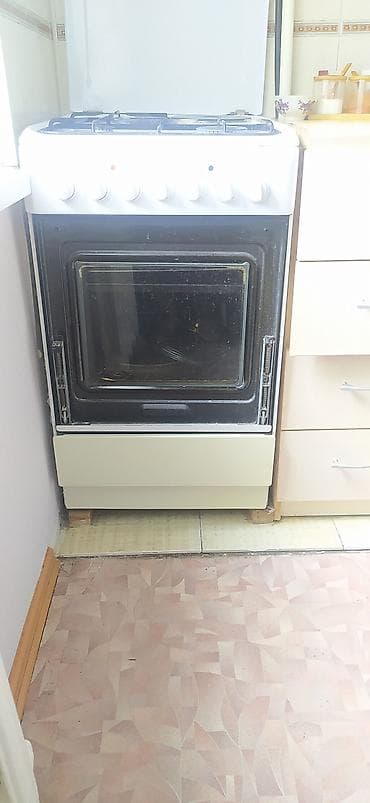 Техника и электроника: Продаю газовую плиту б/у, все работает, отсутствует только наружняя — 2