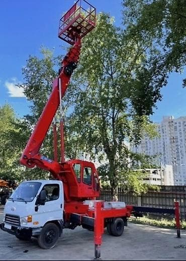 бетон жумуштары: Автовышка, Hyundai — 1