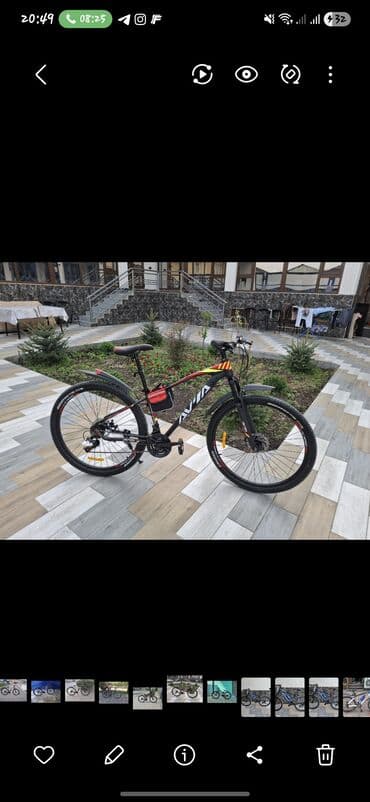 горный велосипед мтб: Горный велосипед, Алюминий, Б/у — 4