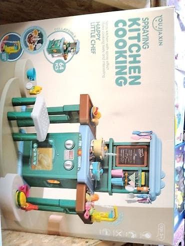 dinner table: Детская игровая кухня YOUJAXIN “Spraying Kitchen Cooking” — комплект — 1