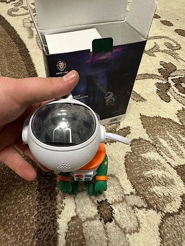 эффект золушки прожектор: Green Lion Astronaut Night Light Projector — детский ночник‑проектор в — 8