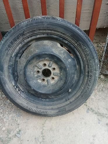 mini v: Колеса в сборе 195 / 55 / R 16, Всесезонная, Б/у, Запаска, Легковые, Железные, отверстий - 5 — 1
