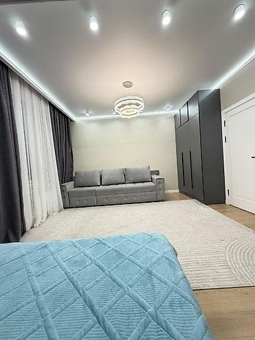 Батирлер: 1 бөлмө, 55 м², Жал мкр (а.и. Жогорку, Ортоңку, Төмөнкү) 10 кабат — 3