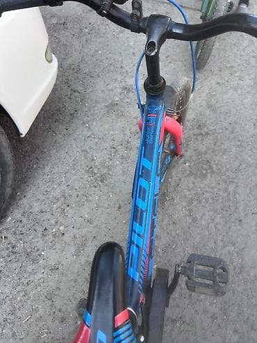 самокаты б: Детский велосипед, 2-колесный, 6 - 9 лет, Для мальчика, Б/у — 4