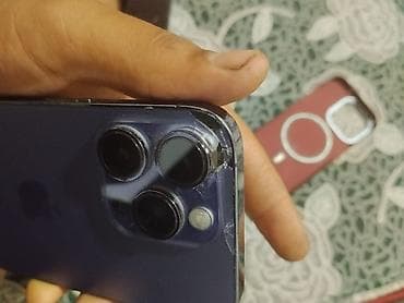 iphone 20: IPhone 14 Pro, Б/у, 128 ГБ, Deep Purple, Чехол, 84 % — 4