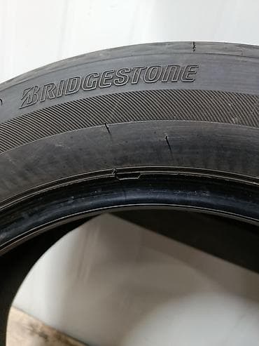 мостовые кольцо: Шины 215 / 55 / R 16, Лето, Б/у, 1 шт, Легковые, Япония, Bridgestone — 3
