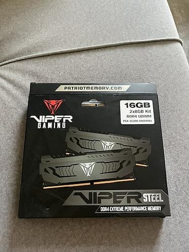 hyper x: Оперативная память, Б/у, Patriot, 16 ГБ, DDR4, 4400 МГц, Для ПК — 1