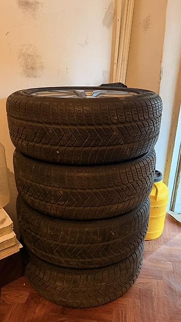 w211 e500: Колеса в сборе 235 / 55 / R 19, Зима, Комплект, Внедорожные (АТ/МТ), Литые — 2