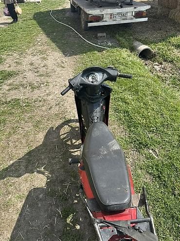 электрические квадроциклы: Скутер-мопед (подкапотная компоновка «капелька», колёса 17") - Тип — 6