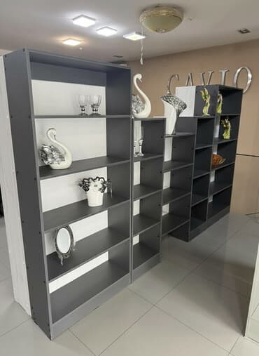 полка стекло: Стеллажи/витрины для дома или магазина - Модульные открытые стеллажи — 1