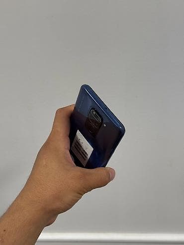 Техника и электроника: Redmi, Redmi Note 9, Б/у, 64 ГБ, цвет - Синий, 2 SIM — 4