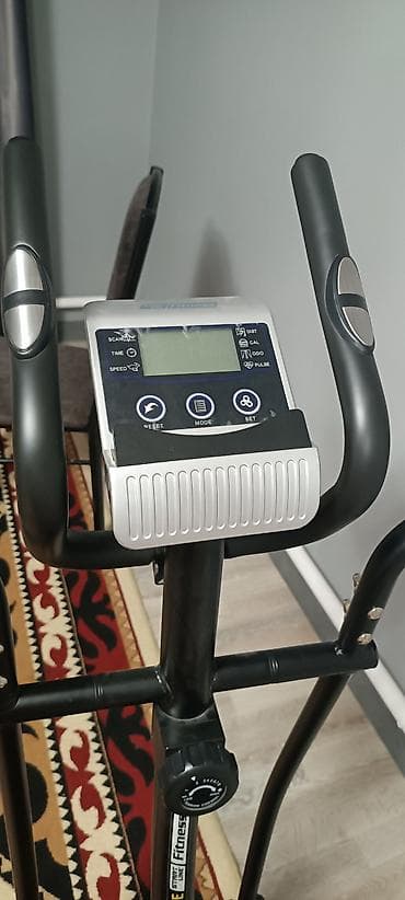 Спорт жана эс алуу: Эллиптический тренажер Active Fitness РАБОЧИЙ - Компактный орбитрек с — 5