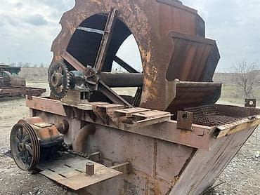 кирпичный стонок: Грохот вибрационный + колесная мойка песка (комплект для переработки — 5