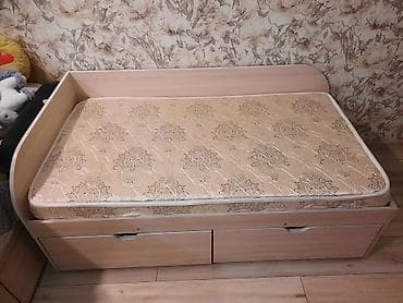 Односпальная кровать-тахта с матрасом и выдвижными ящиками. Основные — 6