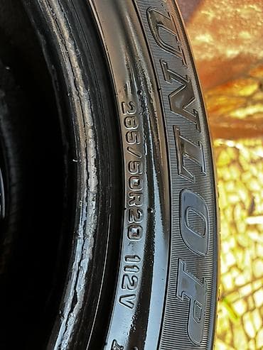 lend cruzer: Шины 285 / 50 / R 20, Лето, Б/у, Комплект, Внедорожные (АТ/МТ), Япония, DUNLOP — 3