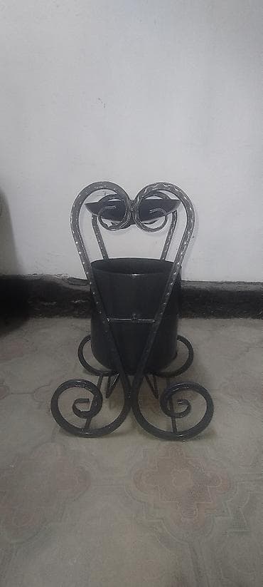 мусурный ящик: С пепельницей, Материал: Железо, 12 л — 9