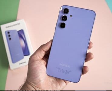 а 31 самсунг: Samsung Galaxy A54 5G, Колдонулган, 256 ГБ, түсү - Кызгылт көк, 2 SIM — 1