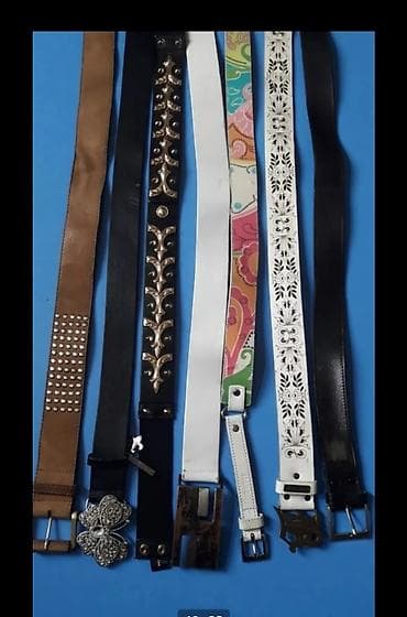 кожаные ремешки: Ремень, Другой бренд, Материал: Натуральная кожа, Мужские, Б/у — 8