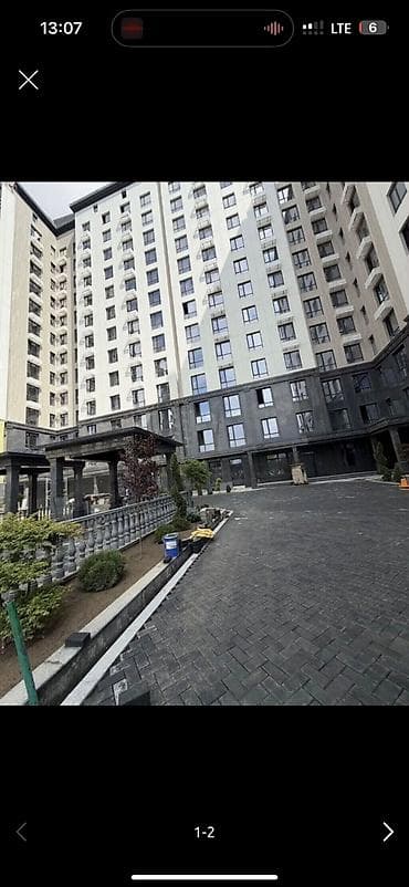 Продажа квартир: 2 комнаты, 88 м², Азия Молл Элитка, 12 этаж, ПСО (под самоотделку) — 1