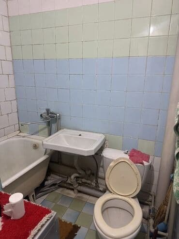 квартиры в бишкеке аренда долгосрочно с подселением: 2 комнаты, Агентство недвижимости, Без подселения, С мебелью полностью — 3