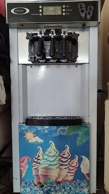 фурузер марожна апарат буу алабыз: 🍦 Аппарат для мягкого мороженого (фризер) — новый! Продаю аппарат для — 1