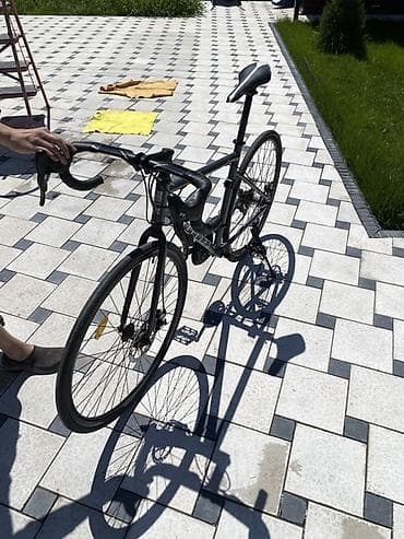 черная форма: Городской велосипед, Рама L (172 - 185 см), Б/у — 3