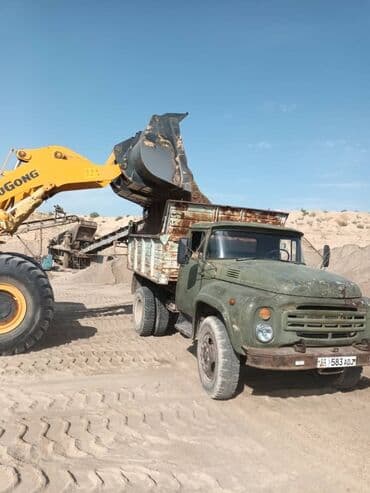 Песок, Ивановский карьер, В тоннах, Зил