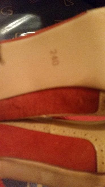 цвет бежевый: Бежевые туфли кожа 37 размер — 3