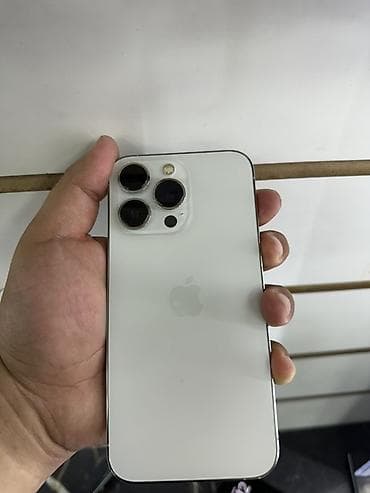 apple iphone 5g: IPhone 13 Pro, Б/у, 128 ГБ, Серебристый, 84 % — 1