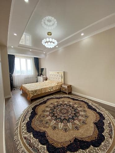 кв каинды: 3 комнаты, 85 м², Элитка, 12 этаж, Дизайнерский ремонт — 3