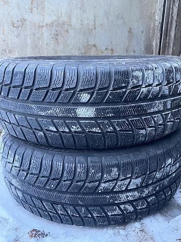 r16 85: Шины 205 / 55 / R 16, Зима, Б/у, Пара, Легковые, Michelin — 1