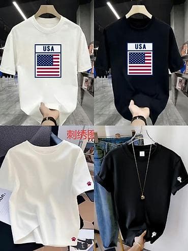 однотонные: Мужская футболка, XL, 2XL, 3XL, Tommy Hilfiger, Новый, Самовывоз, Платная доставка — 8