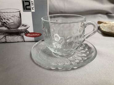 стекло на стол: Набор для чая Pasabahce Piknik. Бренд: Pasabahce, крупный — 2