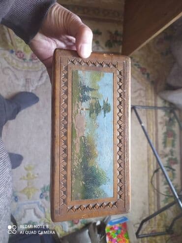 Шкатулка старинные деревянные