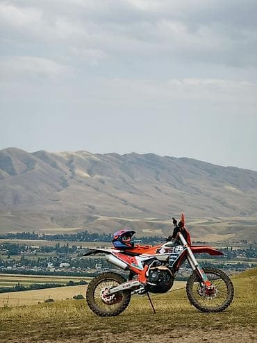 эндуро на номерах: Эндуро-мотоцикл класса 250–300 см³ для бездорожья. - Тип — 2