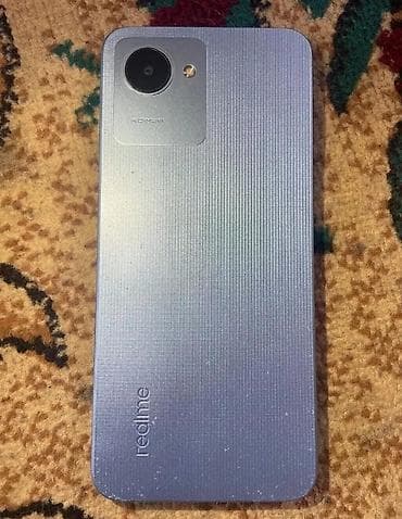 поко с3: Realme C30s, Б/у, 64 ГБ, цвет - Фиолетовый, 2 SIM — 3