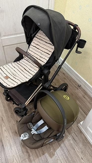 матрац на коляску: Продаю коляску Cybex Platinum 🖤 Комплектация: — прогулочный блок — — 2