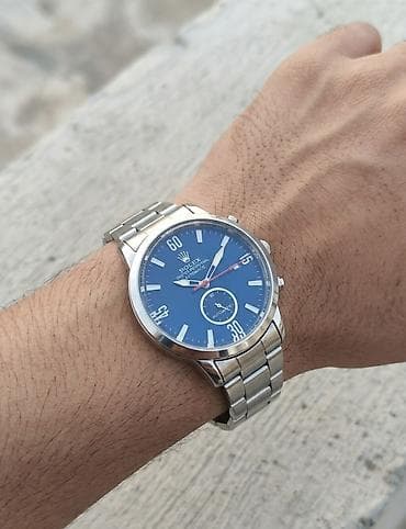 Классикалык сааттар саат, Rolex, Суу өткөрбөөчү, Эркектердики, Жаңы