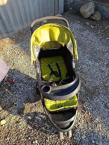 Коляски: Коляска, цвет - Коричневый, Б/у — 6