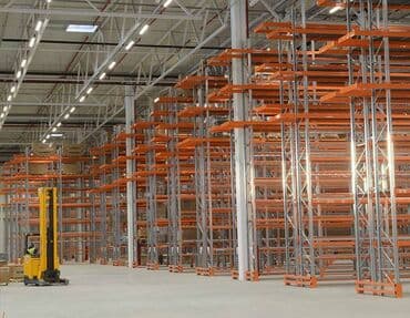 оборудование для магазина: Фронтальные складские стеллажи под заказ. Фронтальные паллетные — 1